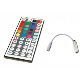 Dálkový IR ovladač k RGB LED pásku - 44 tlač