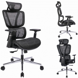 Ergonomická židle NEOVA - černá