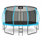 Aga SPORT EXCLUSIVE Trampolína 500 cm Světle modrá + ochranná síť + žebřík