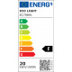 LED stropní svítidlo bílé TOR-202B - IP65 - 20W - neutrální bílá