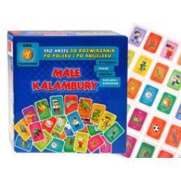 Hra Little puns 110 polsko-anglických slov. GR0245