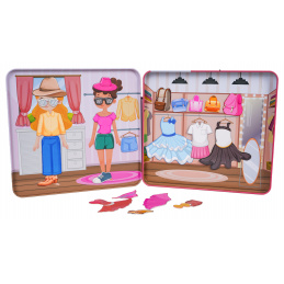 Kovová sada pro malou stylistku 2v1