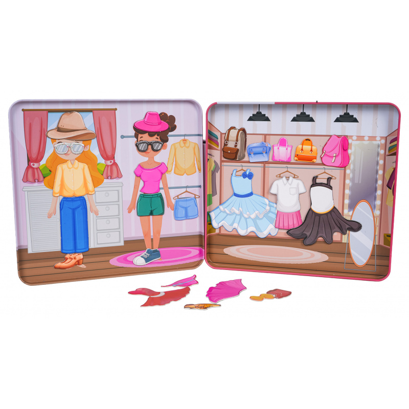 Kovová sada pro malou stylistku 2v1