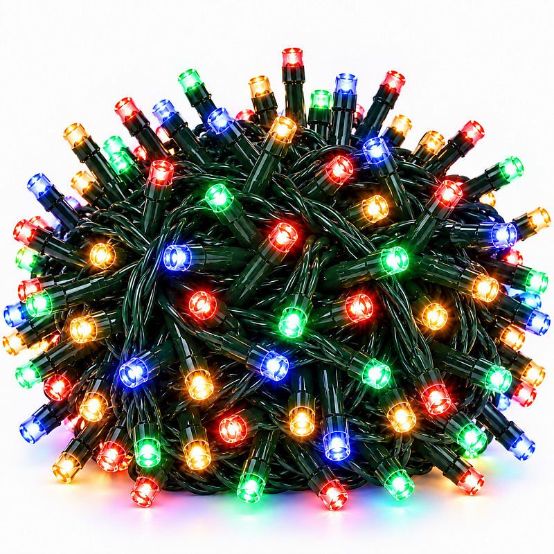 Aga Vánoční řetěz 300 LED Barevná
