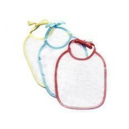 Bavlněný froté bryndák 0m+ POUPY 3ks