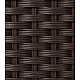 Aga Zahradní truhlík s treláží 120x40x135 cm Hnědý