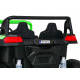 Buggy ATV Racing pro 2 děti Zelená + pohon 4x4 + dálkové ovládání + pomalý start + MP3 LED