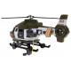 Záchranný vrtulník 1:16 Vojenský