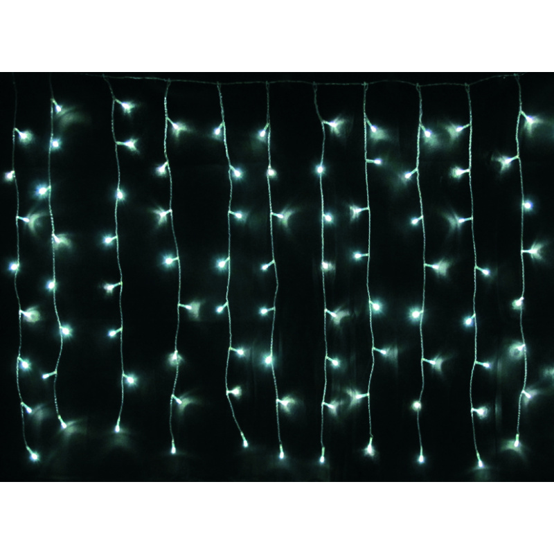 Linder Exclusiv Vánoční světelný závěs 120 LED Studená bílá