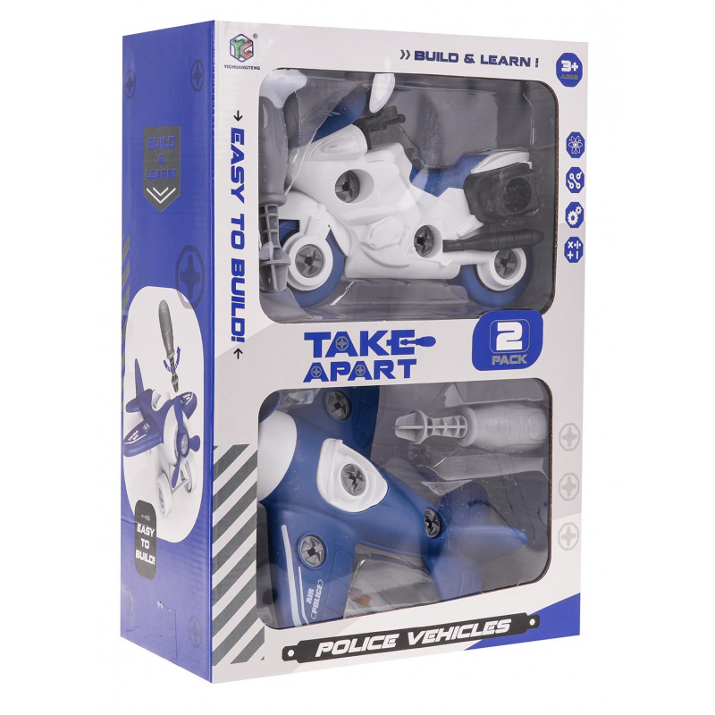 Sada Rozebíratelné Letadlo a Motocykl