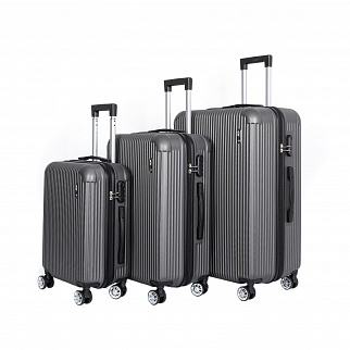 Aga Travel Sada cestovních kufrů MR4652 Šedá