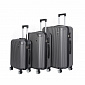 Aga Travel Sada cestovních kufrů MR4652 Šedá
