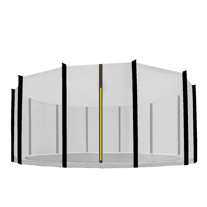 Aga Ochranná síť 518 cm na 12 tyčí Černá síť / Černá