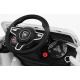 Turbo-S bateriové auto pro děti Bílé + Dálkové ovládání + Pomalý start + EVA kola + Rádio MP3