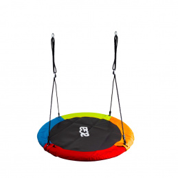 Aga Závěsný houpací kruh 90 cm Čtyřbarevný