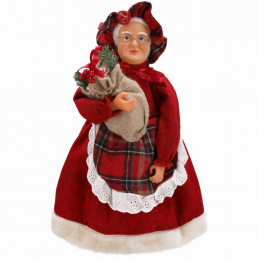 Vánoční figurka paní Clausové