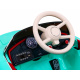 BMW 507 Retro dětské elektrické auto zelené + LED audio + dálkové ovládání + eko kůže + EVA + pomalý start