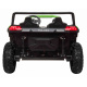 Čtyřmístná bugina ATV RACING UTV2000 s li-ion baterií zelená