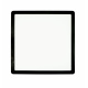 LED panel ECOplanet - čtvercový přisazený - černý - 24W - 230V - 1900Lm - neutrální bílá