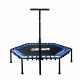 Aga FITNESS Trampolína 130 cm Modrá + madlo