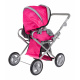 Růžový kočárek 2 v 1
