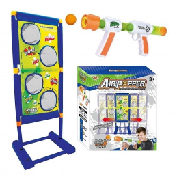 B19E2 POHYBLIVÝ TERČ + PISTOLE S MÍČKY