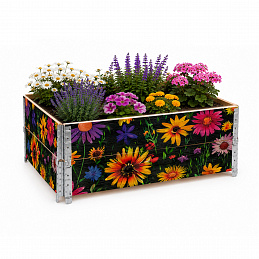 Aga Vyvýšený záhon 120x80x40 cm Květiny Aga Vyvýšený záhon 120x80x40 cm Květiny