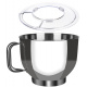 Kuchyňský robot s mlýnkem 6,2 l, 2200 W Černý Ruhhy 16747