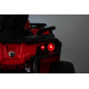 Quad Can Am Outlander ATV s Pilotem Červený