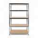 Linder Exclusiv Kovový regál 180x90x40 cm 5 polic