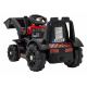 Traktor Buldozer G320 pro nejmenší děti Červený + Pohyblivá lžíce + Melodie + Klakson + LED světla