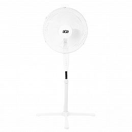 Aga Stojanový ventilátor 43 cm Bílý 6DAZ381 - II. JAKOST