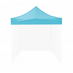 Aga Střecha k prodejnímu stánku 3x2m Světle modrá