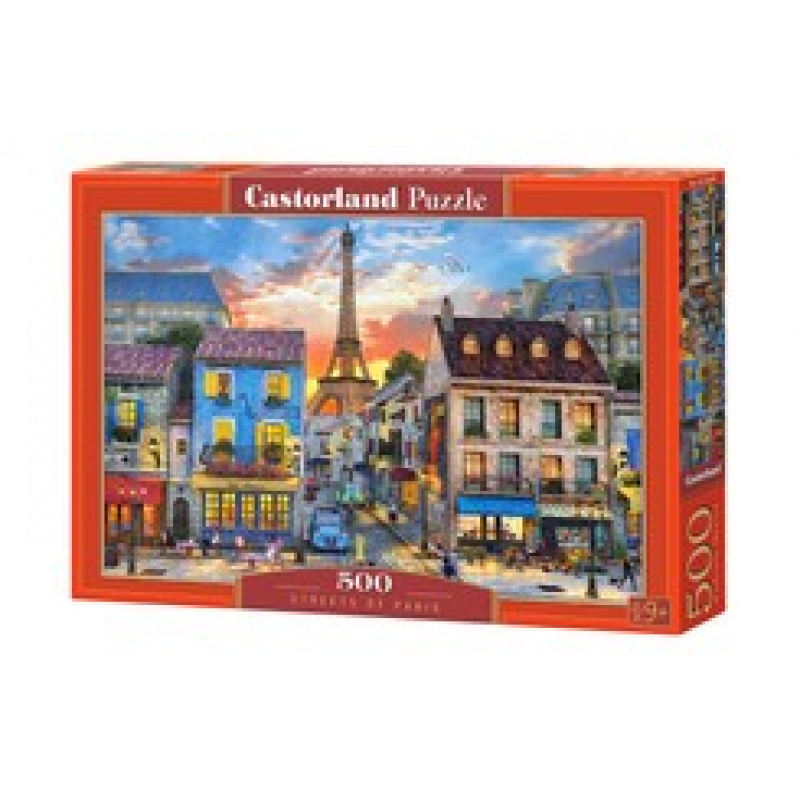 CASTORLAND Puzzle 500 dílků - Ulice Paříže