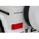 Mercedes AMG G63 pro děti bílý + dálkové ovládání + MP3 LED + pomalý start + EVA + pásy