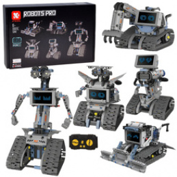 Dálkově ovládané kostky 5v1 - postavte ROBOTY a nechte je ožít! RC0742 univerzální