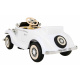 Mercedes Benz Retro 540A pro děti Bílá + režim "Rodič" + dálkové ovládání + audio panel + LED dioda