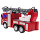 Hasičské auto s funkcí světel, zvuku a vody 1:16