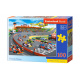 CASTORLAND puzzle 100 dílků - Závodní formule