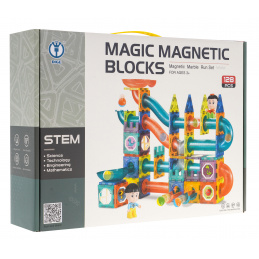 Magnetické cihly Sada 128 kusů