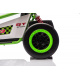 Vozidlo Gokart TORNADO s funkcí driftu Zelený