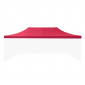 Aga Střecha k prodejnímu stánku 3x6m Červená