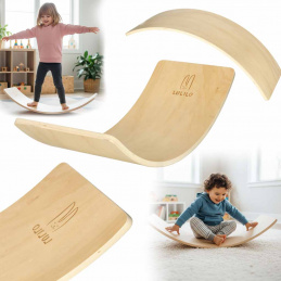 Aga Dřevěná balanční deska pro děti