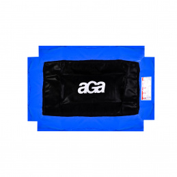 Aga Kryt pružin na obdélníkovou trampolínu 122x183 cm Modrý