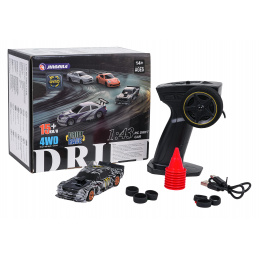 Autíčko R/C na drift 1:43 Zelené + Příslušenství