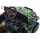 Dětské terénní auto Full Time 4WD Moro lak + pohon 4x4 + dálkové ovládání + LED audio + úložný prostor