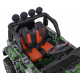 Dětské terénní auto Full Time 4WD Moro lak + pohon 4x4 + dálkové ovládání + LED audio + úložný prostor