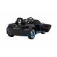 BMW i4 bateriové auto pro děti černé + pomalý start + EVA + eko kůže + LED audio + dálkové ovládání