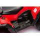 Quad Can Am Outlander ATV s Pilotem Červený