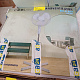 Aga Stojanový ventilátor 40 cm Bílý 6DAZ585 - II. JAKOST